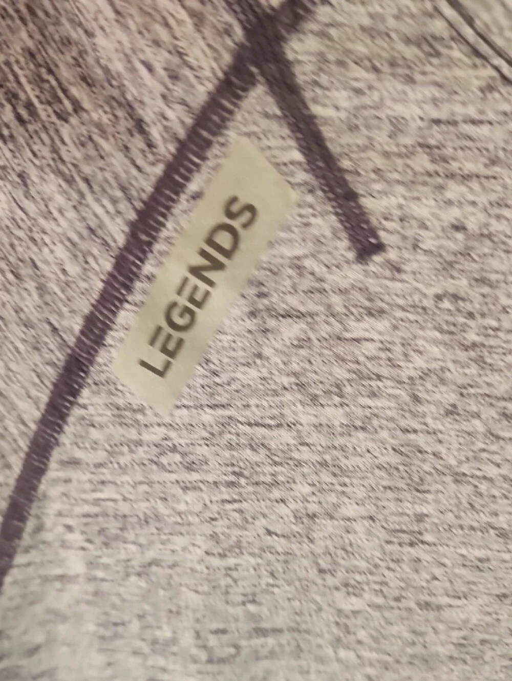 Legends SMASH Pickleball Performance Long Sleeve Shirt Gray